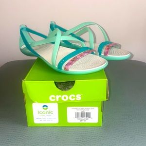Croc sandals